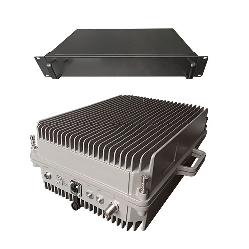  熊口镇350M PDT消防集群警用数字光纤直放站近远端机