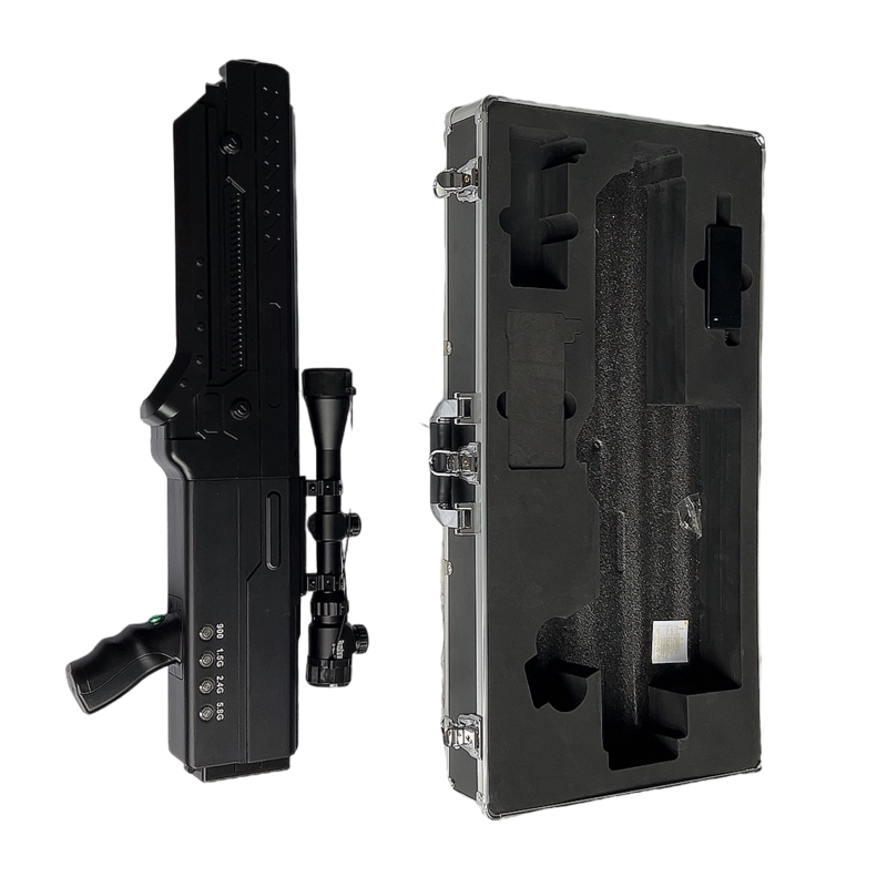  熊口镇手持便携式枪型低空防御反制四通道A型